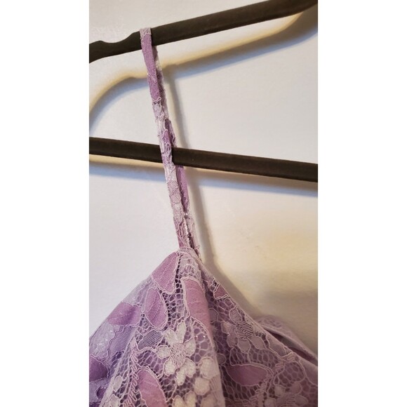 Midi Length Cocktail Dress Purple Fairy Romantic Coquette Tea Med Party A Line - Picture 3 of 6